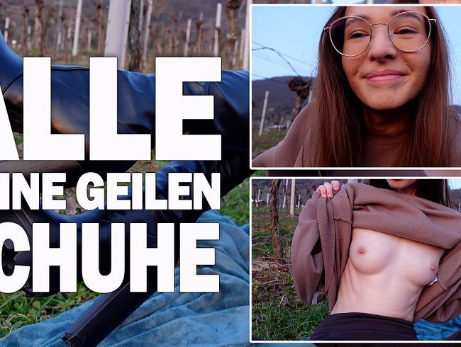 ? Geiler View! Und noch geilere Schuhe! UND überall Leute!! ?